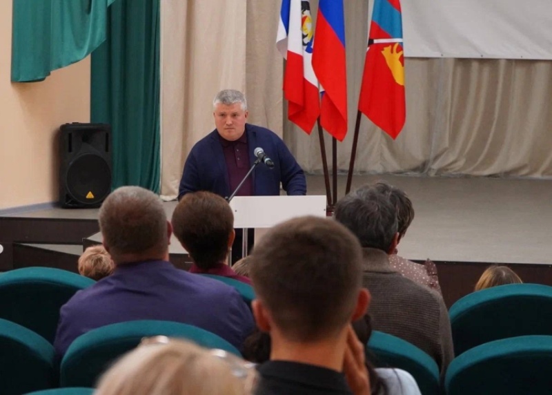 На встрече с врио Губернатора Новгородской области.