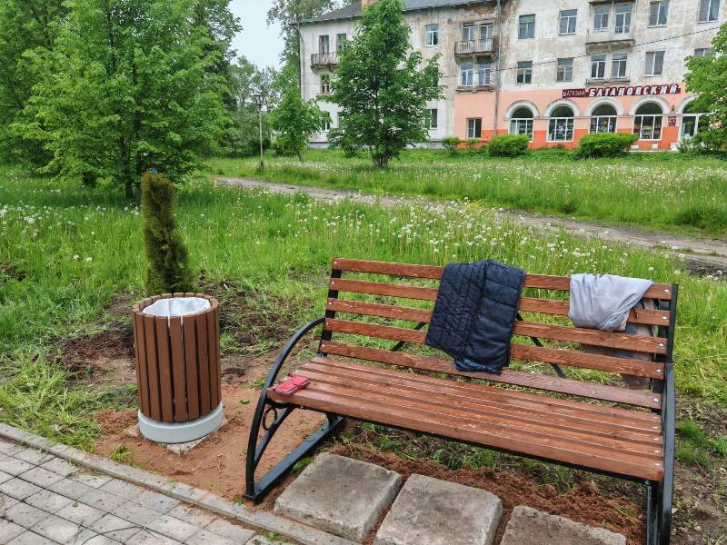 В парке &quot;Возрождения&quot; заложили &quot;Алею памяти&quot;.